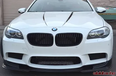 VR Aero Carbon Fiber Front Lip Spoiler BMW M5 F10 11-17 CLEARANCE - VR-F10M5-600