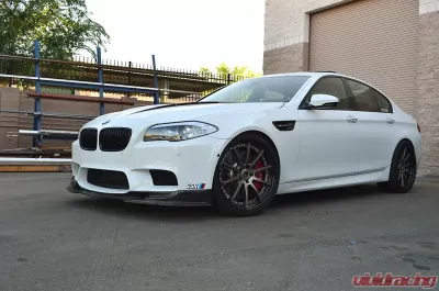 VR Aero Carbon Fiber Front Lip Spoiler BMW M5 F10 11-17 CLEARANCE - VR-F10M5-600