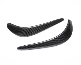 VR Aero Carbon Fiber Upper Front Bumper Canard Pair SRT Viper 2013-2017