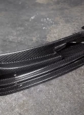 VR Aero Carbon Fiber Front Lip Spoiler BMW M5 F10 11-17 CLEARANCE                                     - VR-F10M5-600 - Image 4