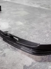 VR Aero Carbon Fiber Front Lip Spoiler BMW M5 F10 11-17 CLEARANCE                                     - VR-F10M5-600 - Image 3