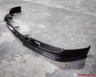 VR Aero Carbon Fiber Front Lip Spoiler BMW M5 F10 11-17 CLEARANCE - VR-F10M5-600