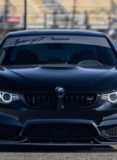 VR Aero Carbon Fiber 3 Piece Front Lip Spoiler BMW F82 F80 M4 M3 2015-2020 CLEARANCE                                     - VR-F8XM-601 - Image 7