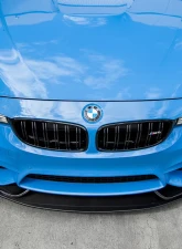 VR Aero Carbon Fiber 3 Piece Front Lip Spoiler BMW F82 F80 M4 M3 2015-2020 CLEARANCE                                     - VR-F8XM-601 - Image 7
