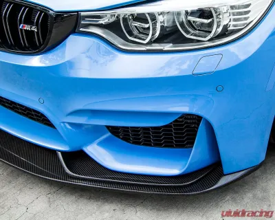 VR Aero Carbon Fiber 3 Piece Front Lip Spoiler BMW F82 F80 M4 M3 2015-2020 CLEARANCE - VR-F8XM-601