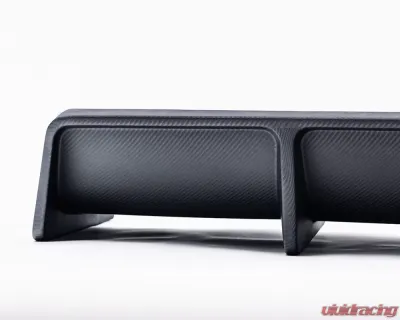 VR Aero Matte Carbon Fiber Rear Diffuser Tesla Model 3 CLEARANCE - VR-TSLM3-610-M