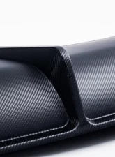 VR Aero Matte Carbon Fiber Rear Diffuser Tesla Model 3 CLEARANCE                                     - VR-TSLM3-610-M - Image 5