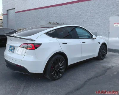 VR Aero Carbon Fiber Rear Trunk Spoiler Tesla Model Y - VR-TSLMY-615