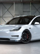 VR Aero Gloss Carbon Fiber Side Skirts Tesla Model 3                                     - VR-TSLM3-615 - Image 6