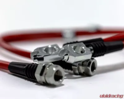 VRP Front Steel Braided Brake Lines Porsche 991 Carrera 2013-2016 - VR-911-405