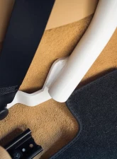 VR Performance Gloss White Harness Bar Roll Bar Bolt-in Porsche 991 Carrera                                     - VR-991-500 - Image 6