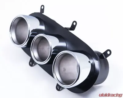VR Performance Polished Exhaust Triple Tip Ferrari 458 Italia 2010-2015 - VR-F458-171T