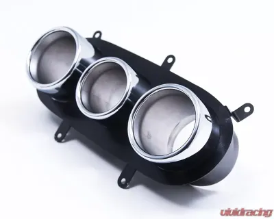 VR Performance Polished Exhaust Triple Tip Ferrari 458 Italia 2010-2015 - VR-F458-171T