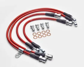 VRP Front and Rear Steel Braided Brake Lines Tesla Model 3