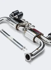 VRP Valvetronic Exhaust System Black Tips Porsche 991.2 Carrera 3.0T                                     - VR-991.2-170B - Image 3