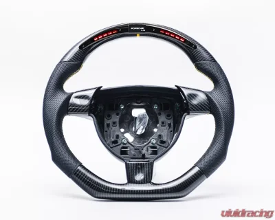 Porsche 987 Boxster Cayman | 997 Carrera Turbo Round Airbag OEM Upgraded Customized Steering Wheel - VR-SW-64