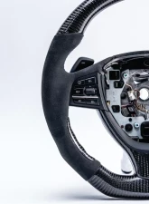 BMW M5 M6 F10 F12 OEM Upgraded Customized Steering Wheel                                     - VR-BMW-M5F10-STR-WHL - Image 3