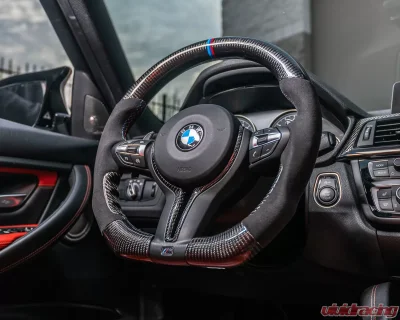 BMW M2 | M3 | M4 F Series OEM Upgraded Customized Steering Wheel - VR-BMW-F8X-STRWHL