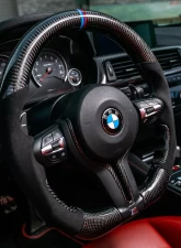 BMW M2 | M3 | M4 F Series OEM Upgraded Customized Steering Wheel                                     - VR-BMW-F8X-STRWHL - Image 16