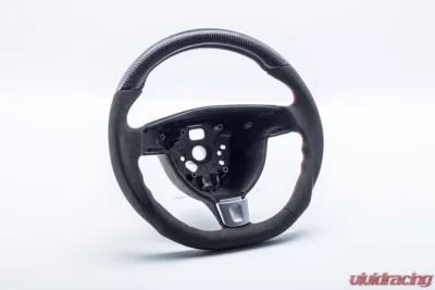 Porsche 987 Boxster Cayman | 997 Carrera Turbo Round Airbag OEM Upgraded Customized Steering Wheel - VR-SW-64