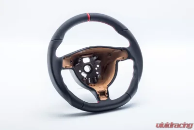 Porsche 987 Boxster Cayman | 997 Carrera Turbo Round Airbag OEM Upgraded Customized Steering Wheel - VR-SW-64