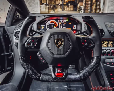 Lamborghini Huracan OEM Upgraded Customized Steering Wheel - VR-LAMB-HUR-STRWHL