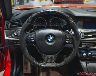 BMW M5 M6 F10 F12 OEM Upgraded Customized Steering Wheel - VR-BMW-M5F10-STR-WHL