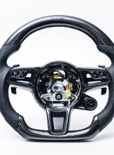 Porsche 992 | Taycan OEM Upgraded Customized Steering Wheel                                     - VR-992-TAY-STRWHL - Image 19