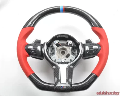 BMW M2 | M3 | M4 F Series OEM Upgraded Customized Steering Wheel - VR-BMW-F8X-STRWHL