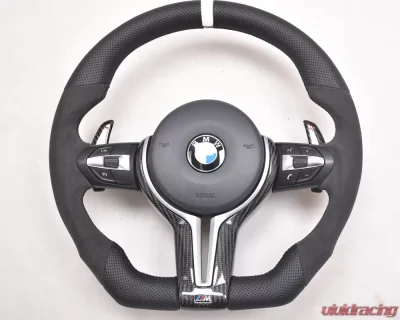 BMW M2 | M3 | M4 F Series OEM Upgraded Customized Steering Wheel - VR-BMW-F8X-STRWHL