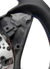 BMW M5 | M6 E6x OEM Upgraded Steering Wheel Shift Light Tri-Color Stitching Silver Carbon                                     - VR-SW-37 - Image 4