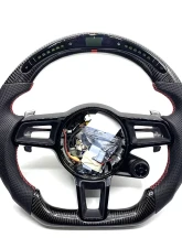 Porsche 992 | Taycan OEM Upgraded Customized Steering Wheel                                     - VR-992-TAY-STRWHL - Image 2