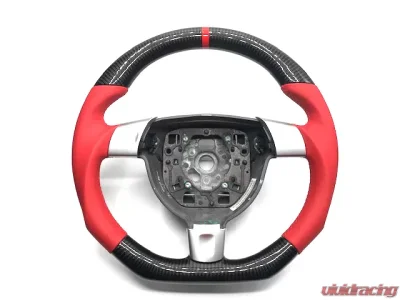 Porsche 987 Boxster Cayman | 997 Carrera Turbo Round Airbag OEM Upgraded Customized Steering Wheel - VR-SW-64