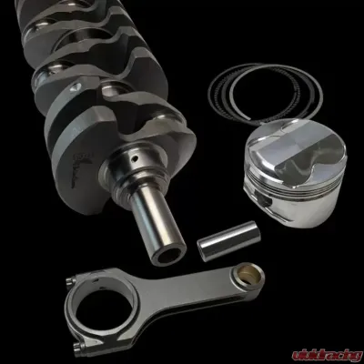 Brian Crower Stroker Kit 84mm Billet Crank ProH625+ Rods 5.984 Inch Pistons Unbalanced Acura C30A/C32A - BC0099