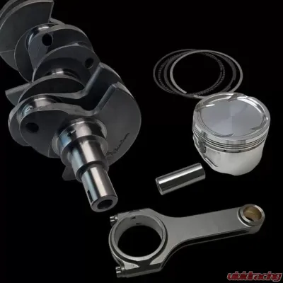 Brian Crower Stroker Kit 86.4mm Billet Crank ProH2K Rods 5.675 Inch Pistons Unbalanced Nissan VQ35DE - BC0226U