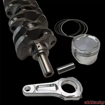 Brian Crower Stroker Kit 108mm LW Billet Crank Custom Aluminum Rods Pistons with 9310 Pins Nissan TB48 - BC0257LW