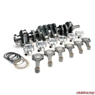 Brian Crower Stroker Kit 108mm LW Billet Crank H Beam Rods Custom Pistons with 9310 Pins Nissan TB48 - BC0259LW