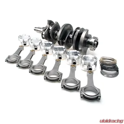 Brian Crower Stroker Kit 93mm Billet Crank ProH2K Rods 5.886 Inch Pistons Unbalanced Hyundai V6 G6DA - BC0509U