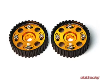 Brian Crower Adjustable Cam Gears w/ARP Fastener Bolts Honda B Series - Pair 89-01 - BC8801