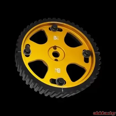 Brian Crower Adjustable Cam Gears ARP Fastener Bolts 1-Piece Gold Mitsubishi EVO 9 - BC8810-1