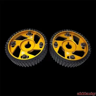 Brian Crower Adjustable Cam Gears ARP Fastener Bolts Pair Gold Toyota 2JZGTE - BC8830