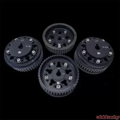 Brian Crower Adjustable Cam Gears ARP Fastener Bolts 4-Piece Black Subaru WRX EJ205 | STi EJ257 - BC8860B