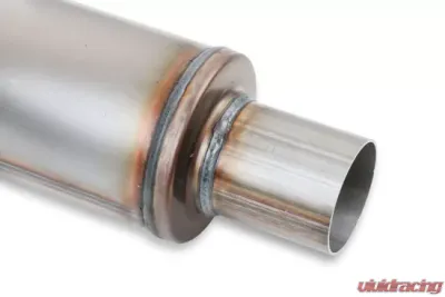 Flowmonster 409SS Round Case Muffler Universal Fit - 10416-FM
