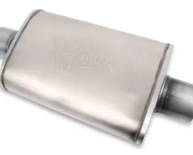 Flowmonster 409SS Oval Case Muffler Universal Fit