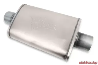 Flowmonster 409SS Oval Case Muffler Universal Fit - 11219-FM