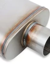 Flowmonster 409SS Oval Case Muffler Universal Fit                                     - 11219-FM - Image 4