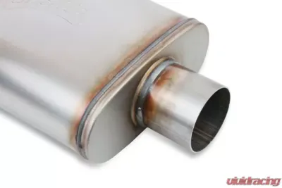 Flowmonster 409SS Oval Case Muffler Universal Fit - 11219-FM