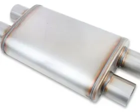 Flowmonster 409SS Oval Case Muffler Universal Fit