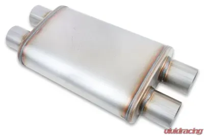Flowmonster 409SS Oval Case Muffler Universal Fit - 11386-FM