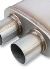 Flowmonster 409SS Oval Case Muffler Universal Fit                                     - 11386-FM - Image 3